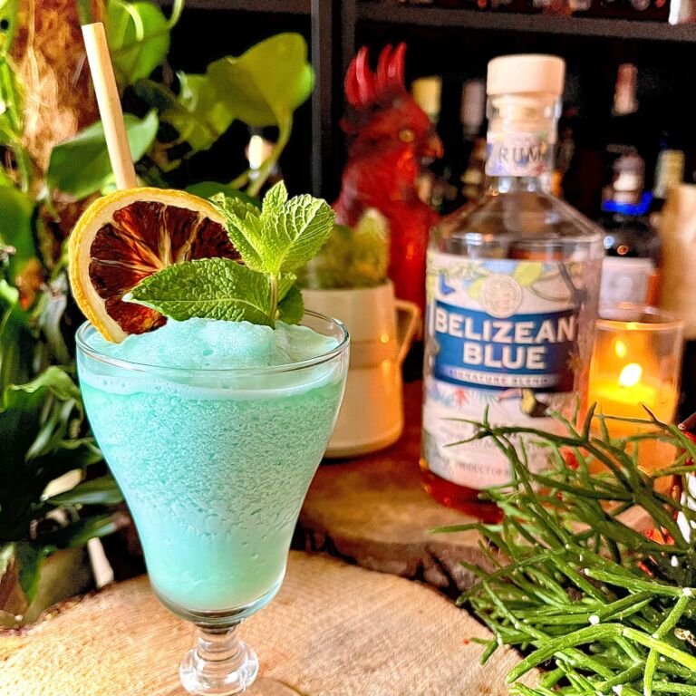 Rums The Word Cocktail Blue Colada