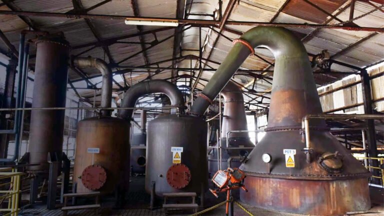 Hampden Estate Distillery Pot Stills