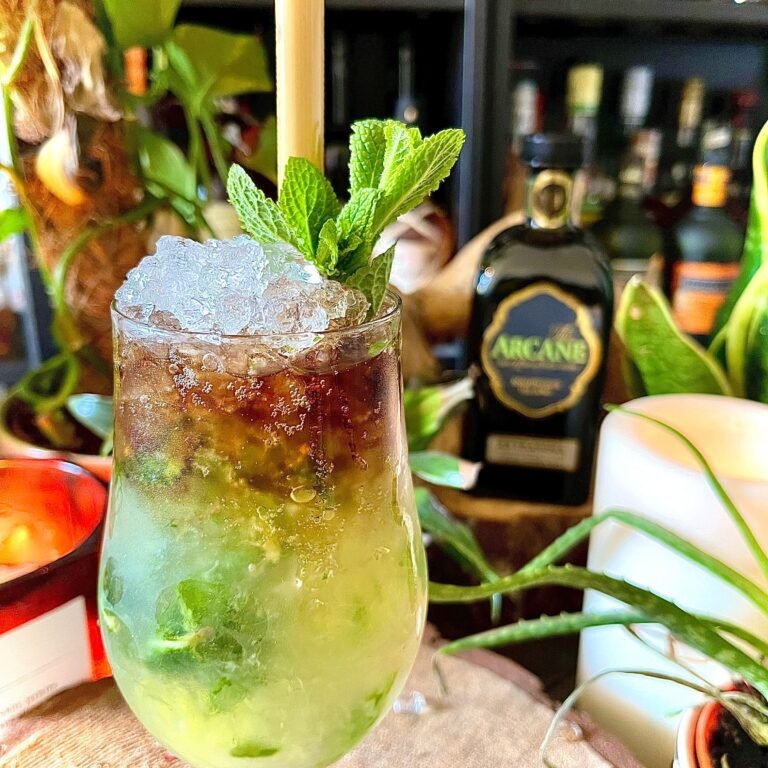 Cola Cube Mojito Rum Cocktail