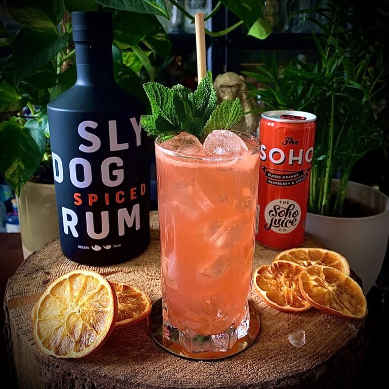Sly Dog Spiced Rum Cocktail to make at home