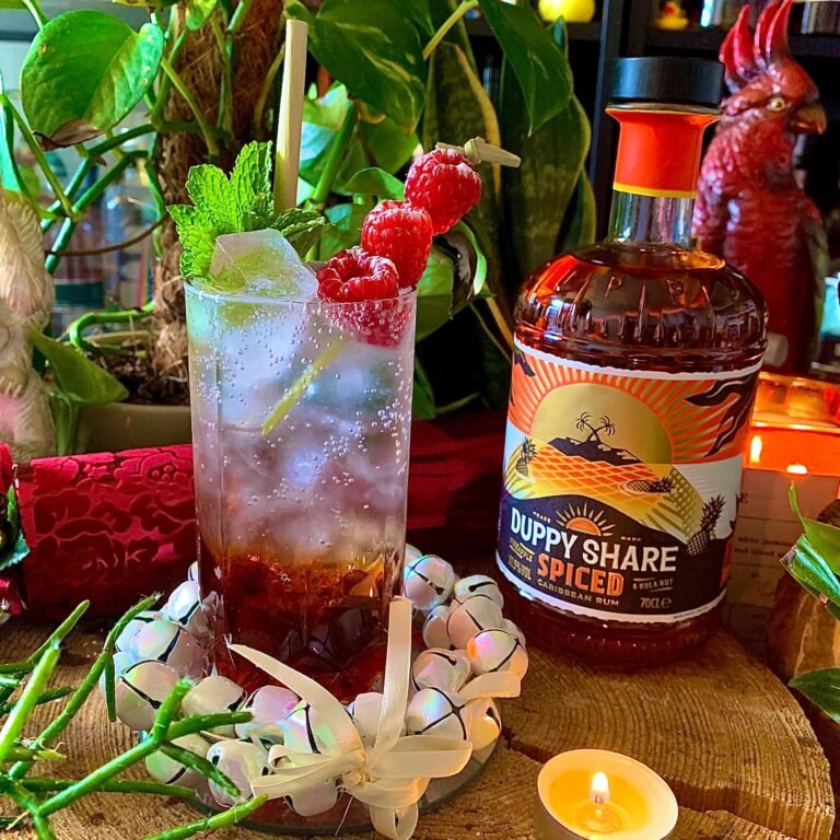Red Coats & White Beards Rum Cocktail
