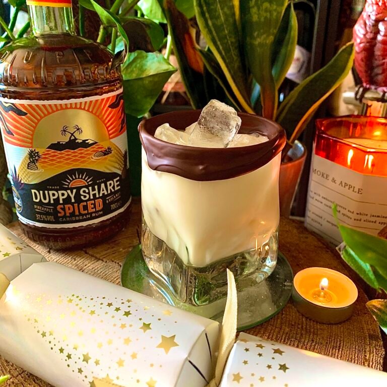 Caribbean Christmas Rum Cocktail