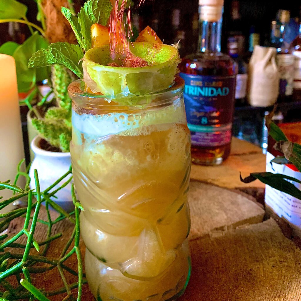 Trinidad Punch Rum Cocktail