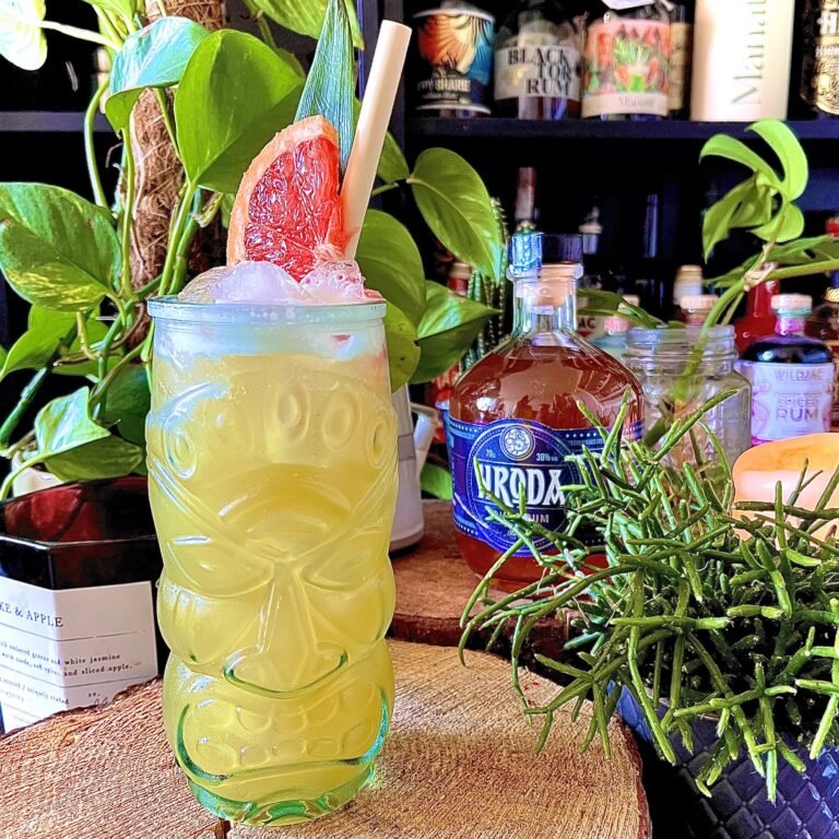 Coconut & Grapefruit Rum Runner rum cocktail