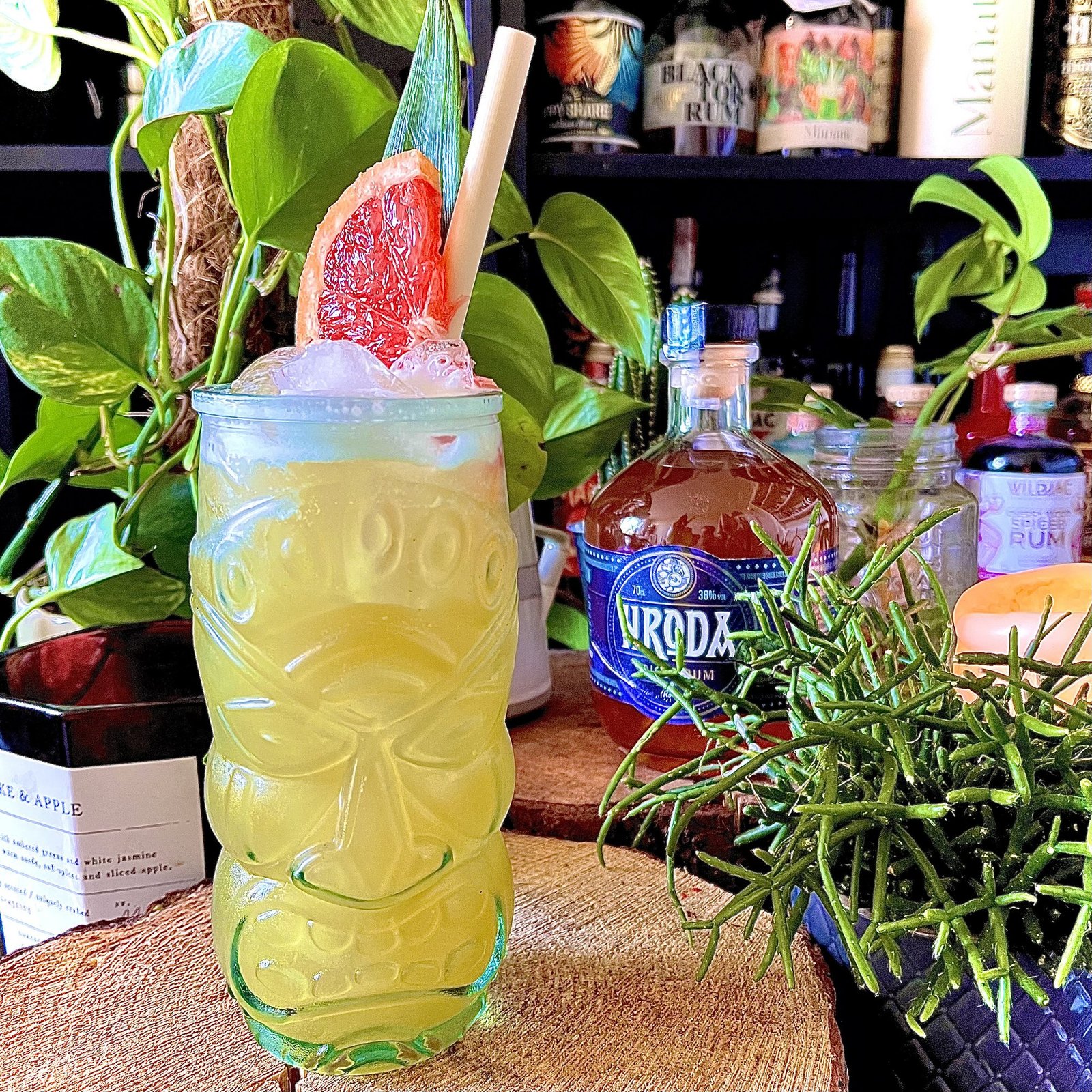 Coconut & Grapefruit Rum Runner rum cocktail